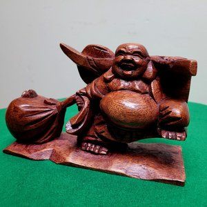 Vintage wooden carving